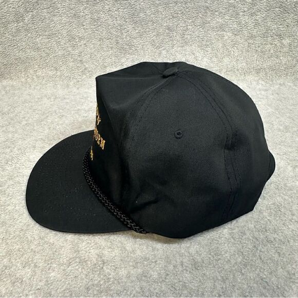 Operation Desert Storm Hat Adult OSFA Black 5 Panel SnapBack Rope Brim‎ Classic - Picture 3 of 10